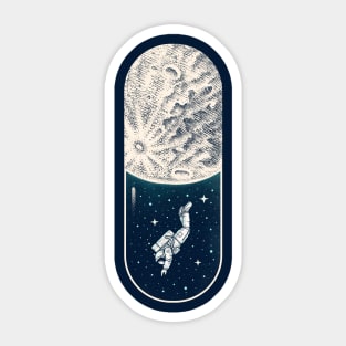 Space Capsule Sticker